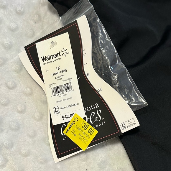 Embrace Your Curves™ by Miracle Brands® Women's Plus Swimsuit 1X BNWT - Picture 6 of 6